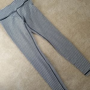 Lululemon striped wunder under pants